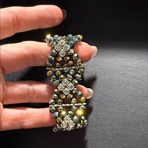 Elegant Crystal Beaded Bracelet